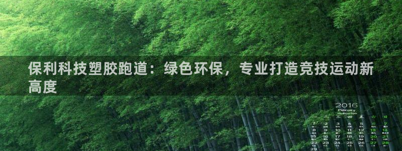 红足i世足球手机网：保利科技塑胶跑道：绿色环保，专业打造竞技运动新
高度