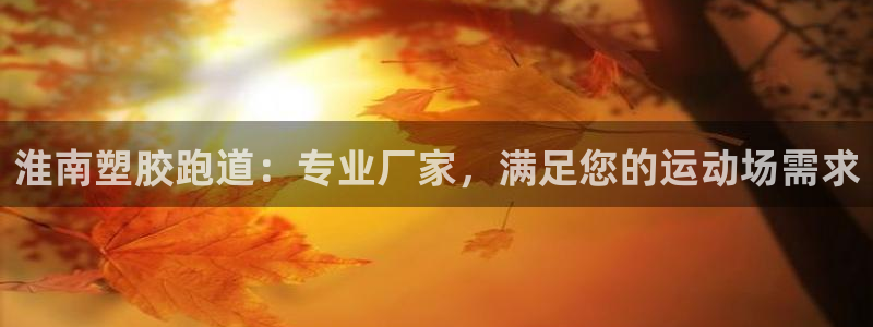 红足1世开奖预测：淮南塑胶跑道：专业厂家，满足您的运动场需求